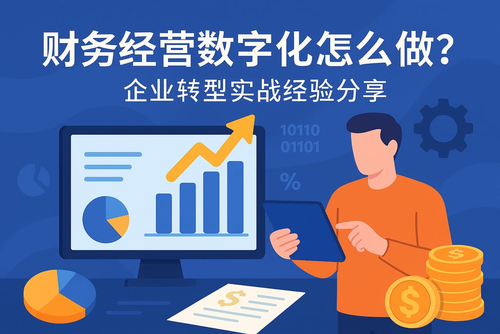 财务经营数字化怎么做？企业转型实战经验分享
