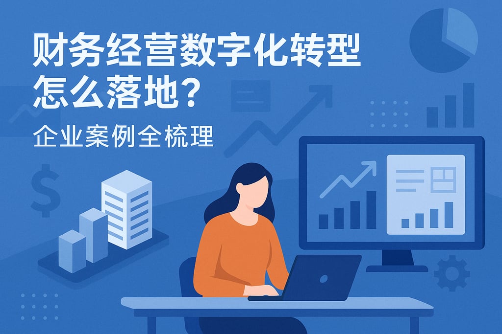 财务经营数字化转型怎么落地？企业案例全梳理