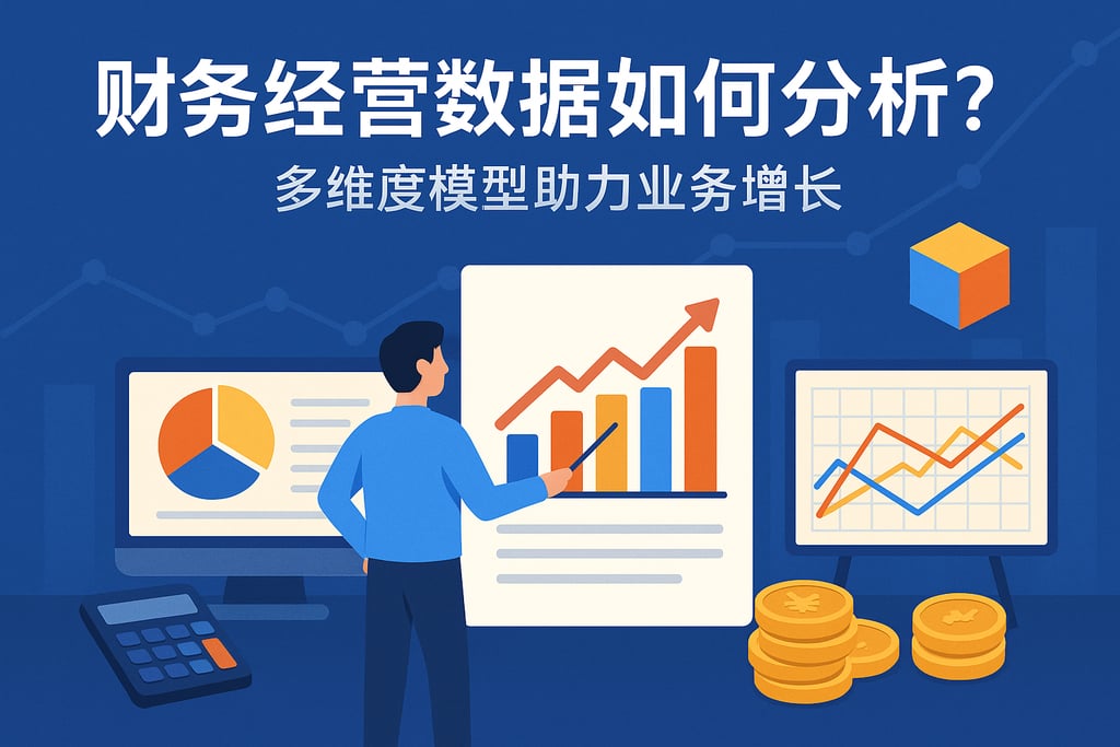 财务经营数据如何分析？多维度模型助力业务增长