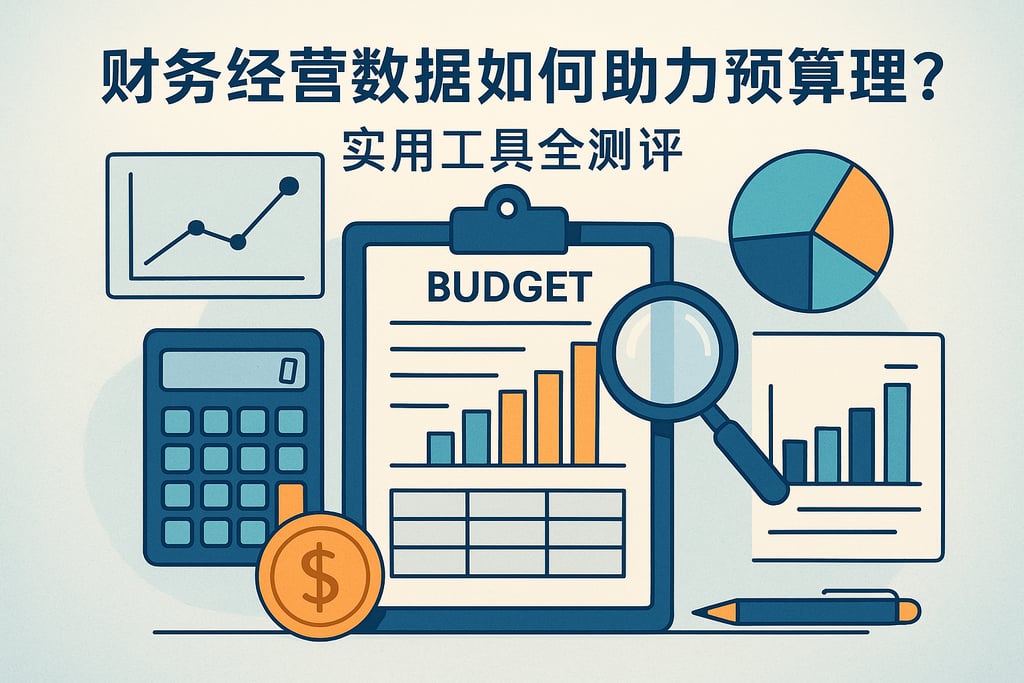 财务经营数据如何助力预算管理？实用工具全测评