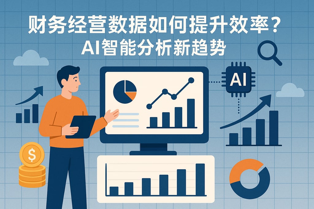 财务经营数据如何提升效率？AI智能分析新趋势