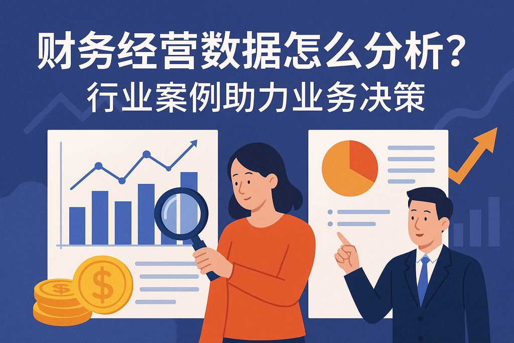 财务经营数据怎么分析？行业案例助力业务决策