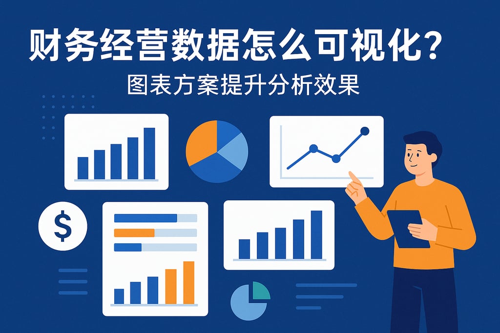 财务经营数据怎么可视化？图表方案提升分析效果