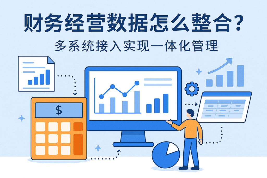 财务经营数据怎么整合？多系统接入实现一体化管理