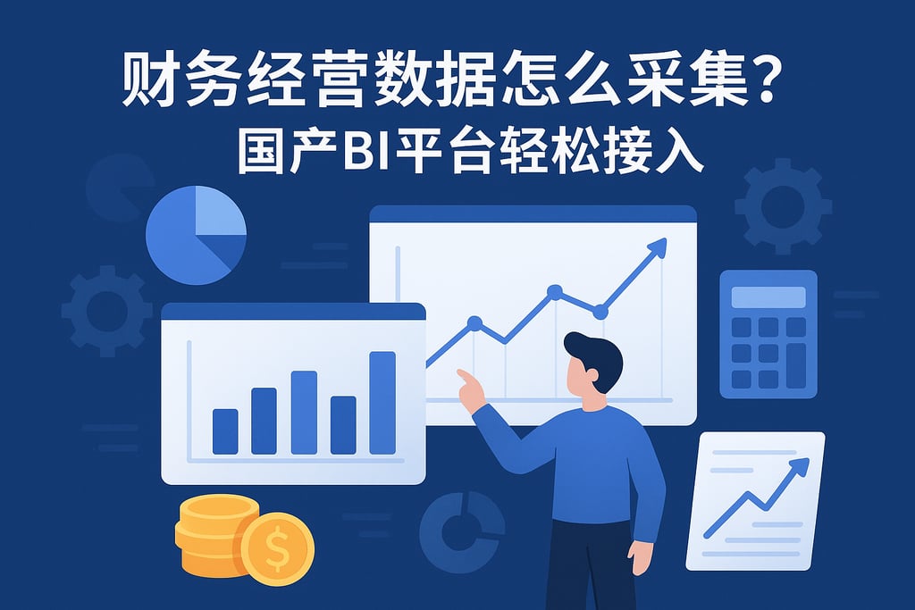 财务经营数据怎么采集？国产BI平台轻松接入
