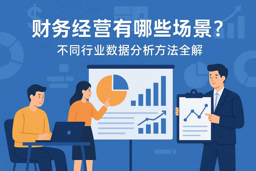 财务经营有哪些场景？不同行业数据分析方法全解