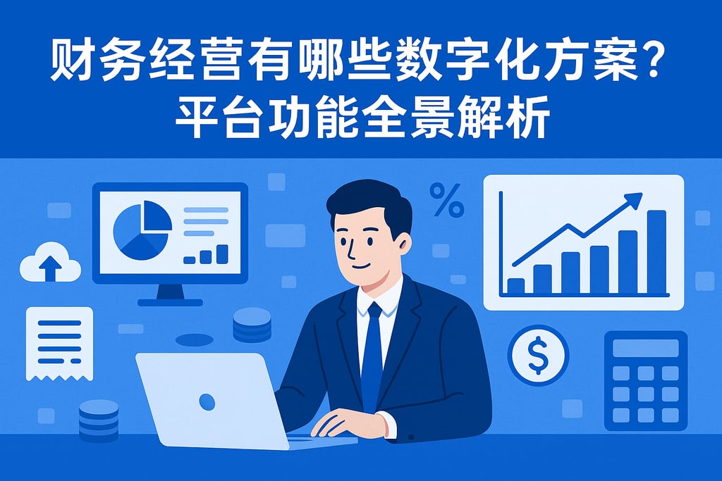 财务经营有哪些数字化方案？平台功能全景解析