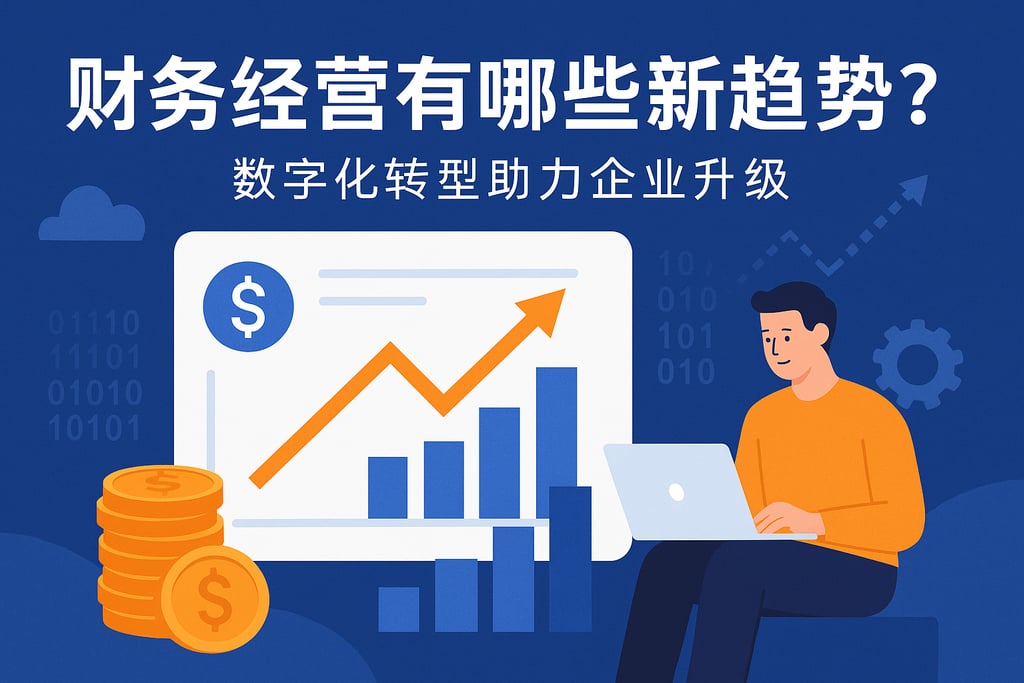 财务经营有哪些新趋势？数字化转型助力企业升级