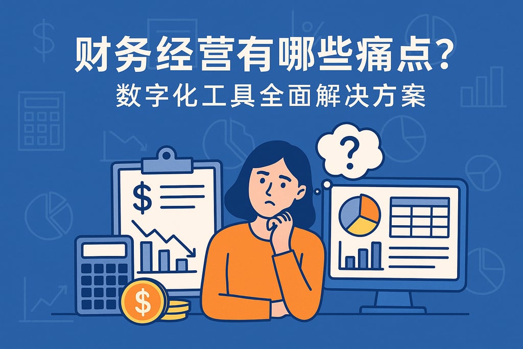 财务经营有哪些痛点？数字化工具全面解决方案