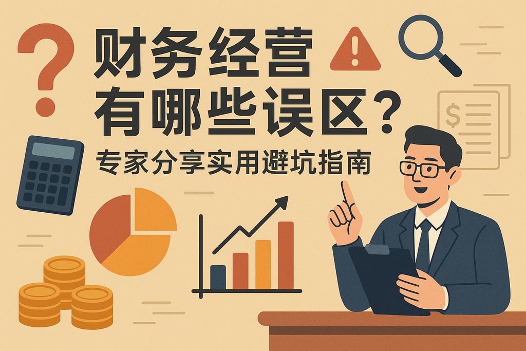 财务经营有哪些误区？专家分享实用避坑指南