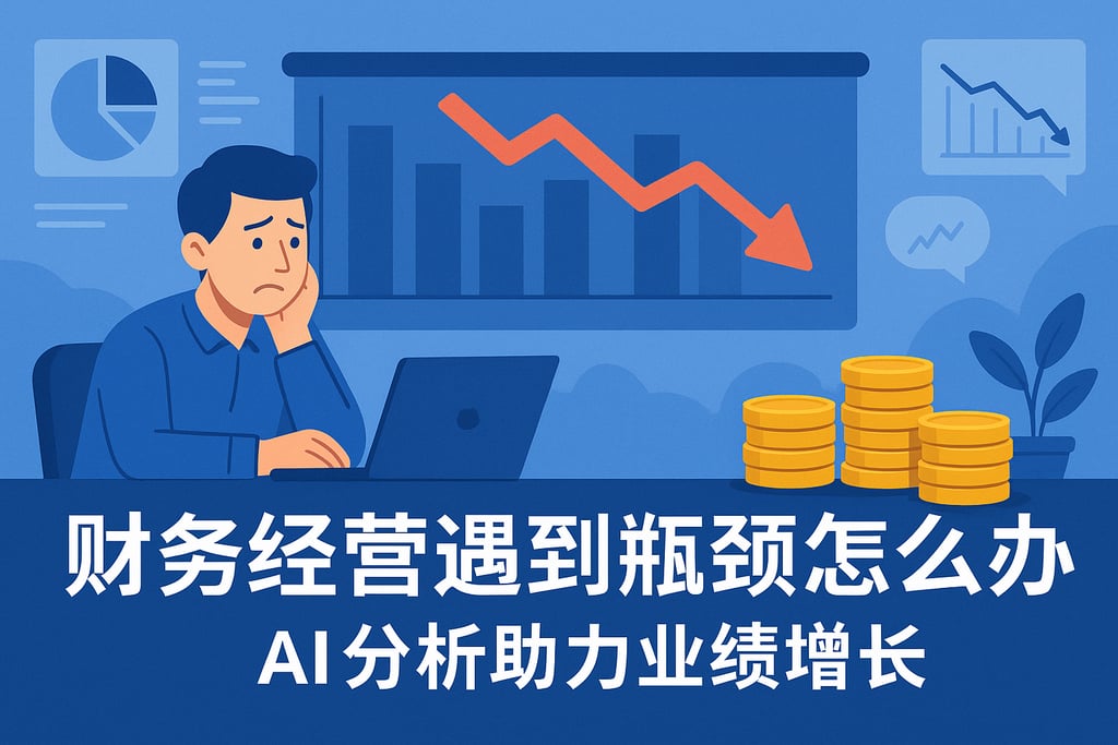 财务经营遇到瓶颈怎么办？AI分析助力业绩增长