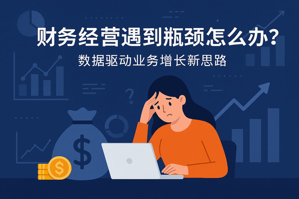 财务经营遇到瓶颈怎么办？数据驱动业务增长新思路