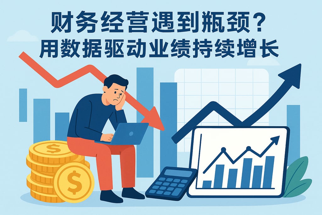 财务经营遇到瓶颈？用数据驱动业绩持续增长