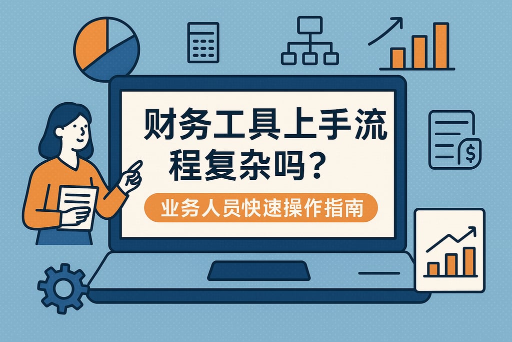 财务工具上手流程复杂吗？业务人员快速操作指南