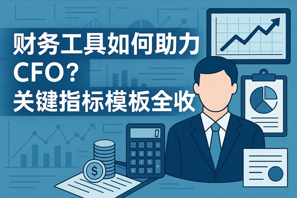 财务工具如何助力CFO？关键指标模板全收录