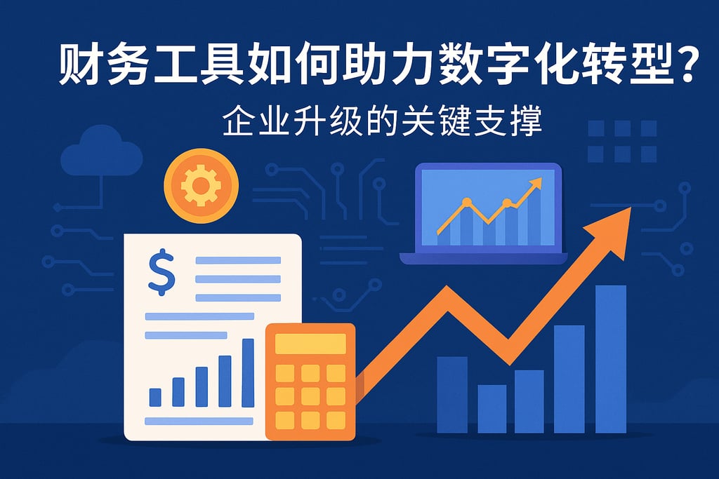 财务工具如何助力数字化转型？企业升级的关键支撑