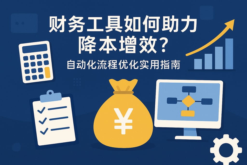 财务工具如何助力降本增效？自动化流程优化实用指南