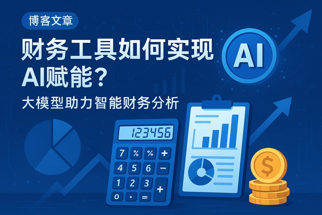 财务工具如何实现AI赋能？大模型助力智能财务分析