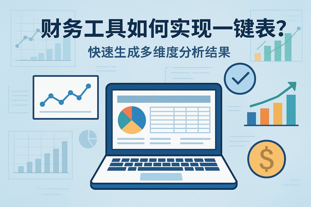 财务工具如何实现一键报表？快速生成多维度分析结果
