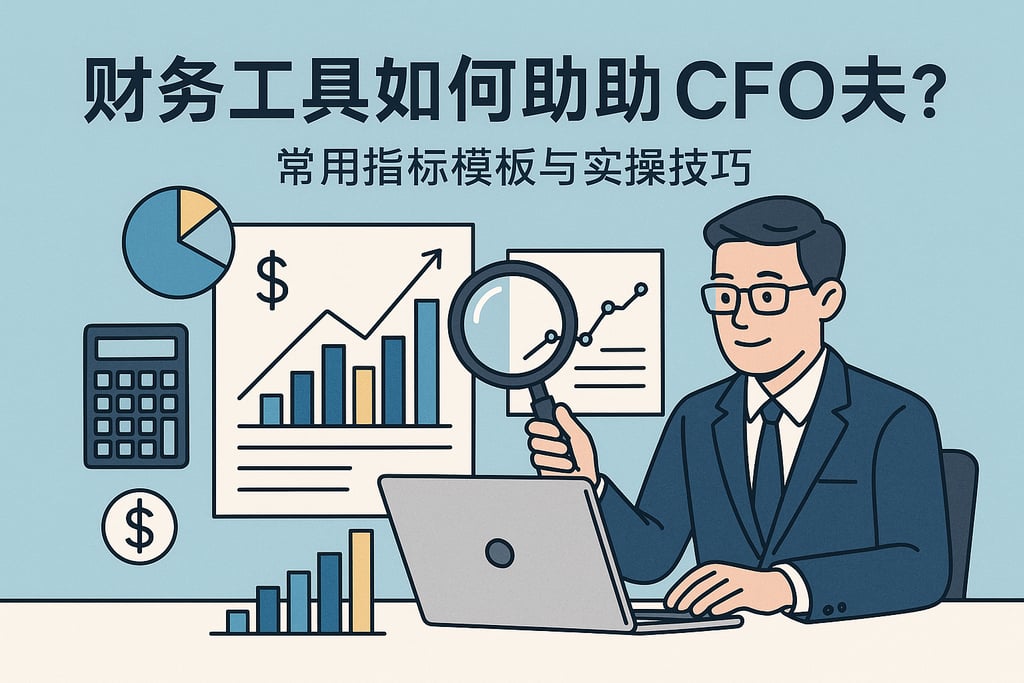 财务工具如何帮助CFO？常用指标模板与实操技巧