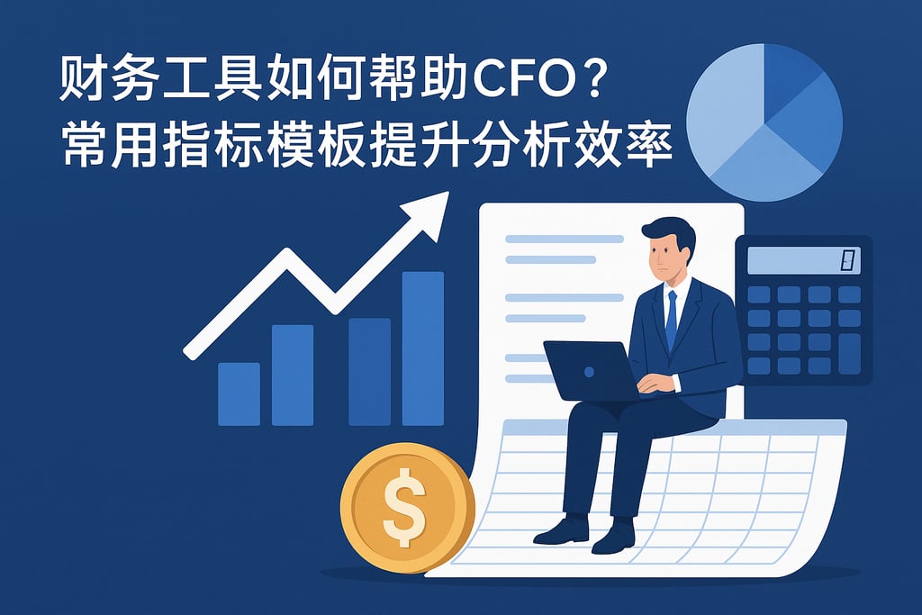 财务工具如何帮助CFO？常用指标模板提升分析效率
