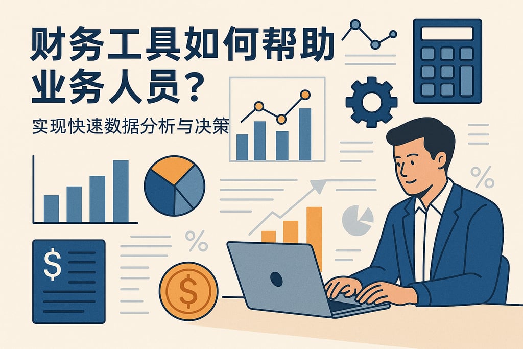 财务工具如何帮助业务人员？实现快速数据分析与决策