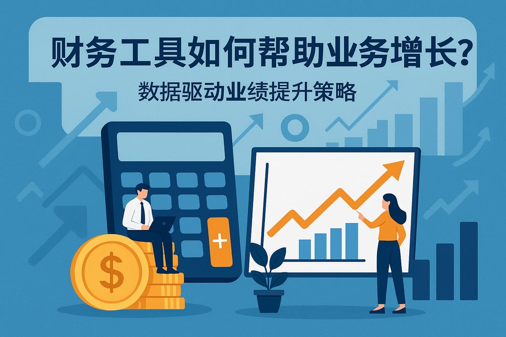 财务工具如何帮助业务增长？数据驱动业绩提升策略
