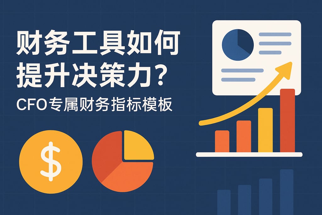财务工具如何提升决策力？CFO专属财务指标模板