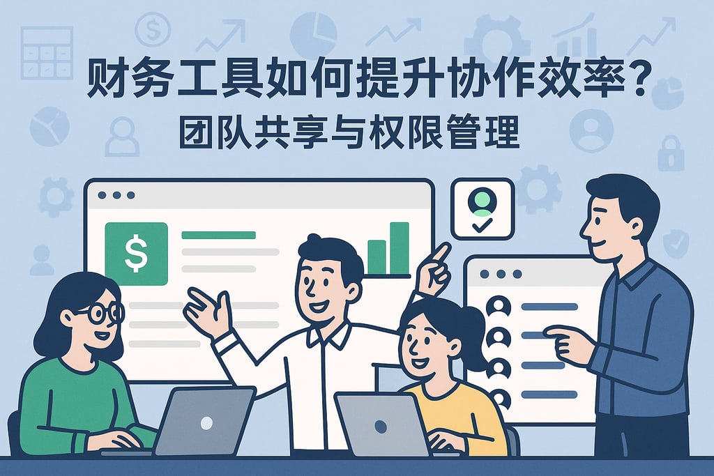 财务工具如何提升协作效率？团队共享与权限管理