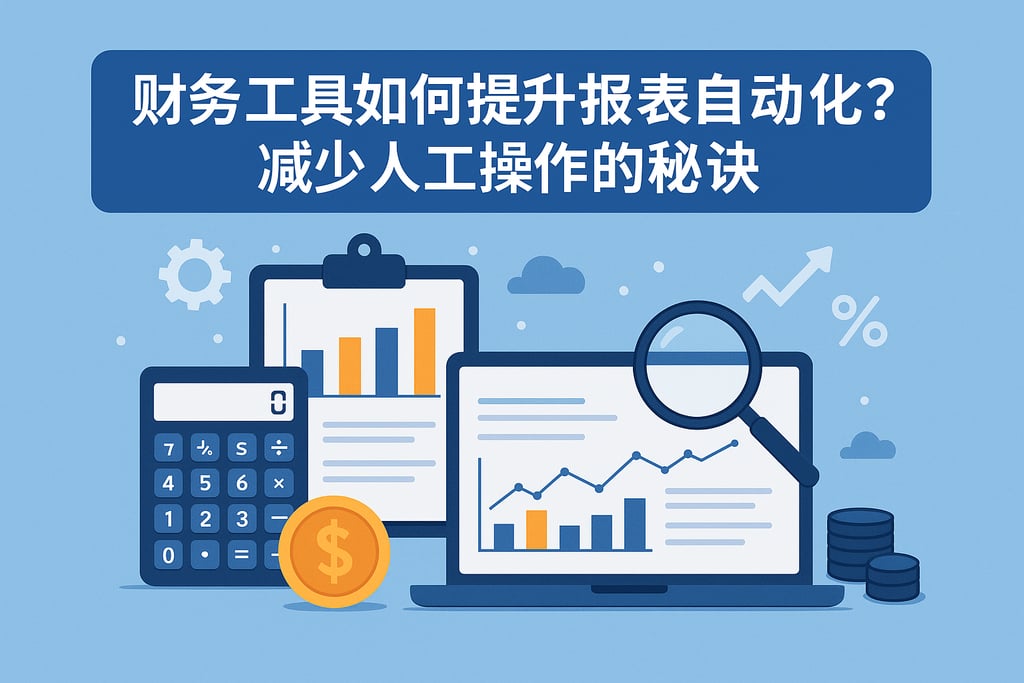 财务工具如何提升报表自动化？减少人工操作的秘诀