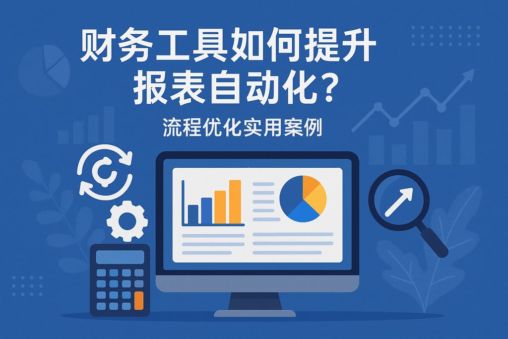 财务工具如何提升报表自动化？流程优化实用案例