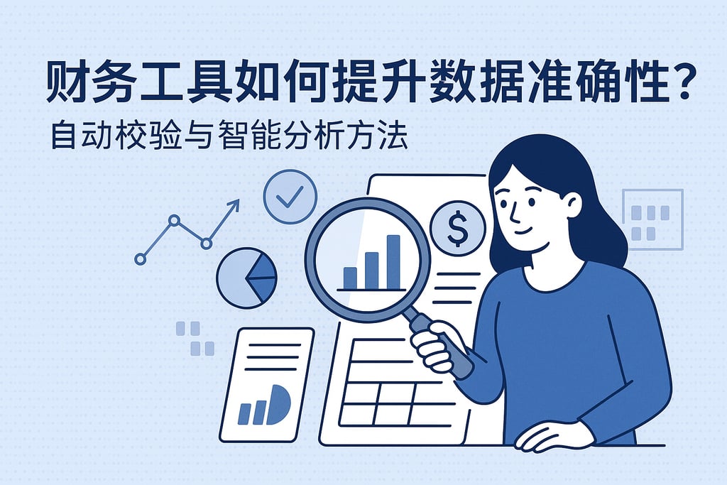 财务工具如何提升数据准确性？自动校验与智能分析方法