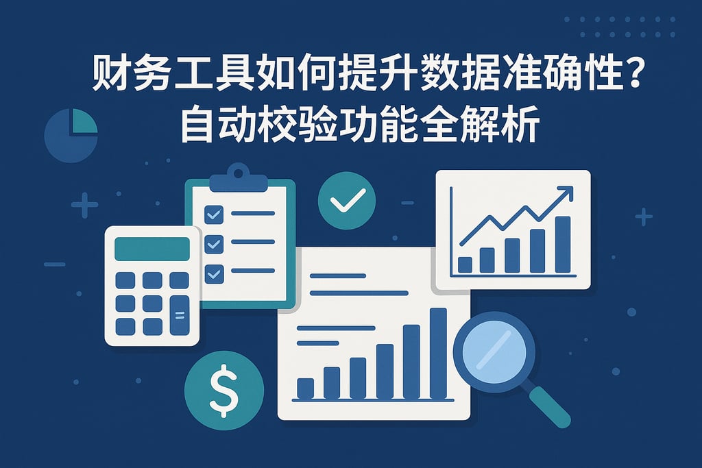 财务工具如何提升数据准确性？自动校验功能全解析