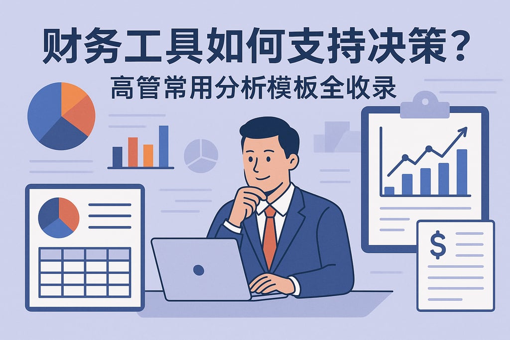财务工具如何支持决策？高管常用分析模板全收录