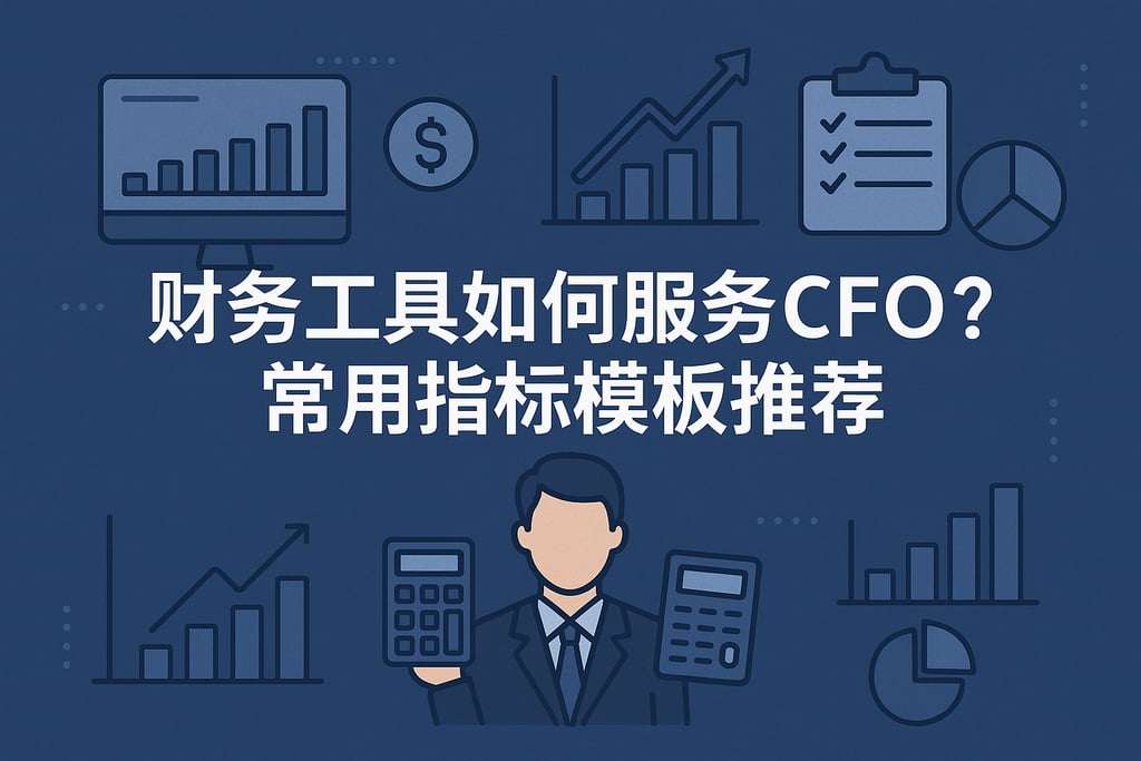财务工具如何服务CFO？常用指标模板推荐