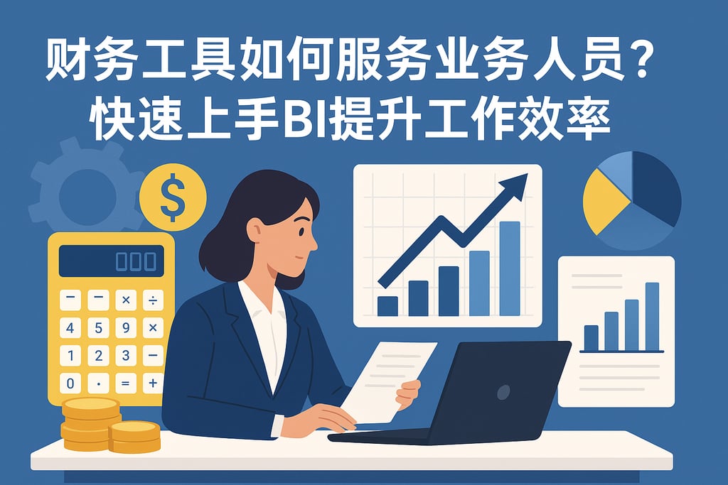 财务工具如何服务业务人员？快速上手BI提升工作效率