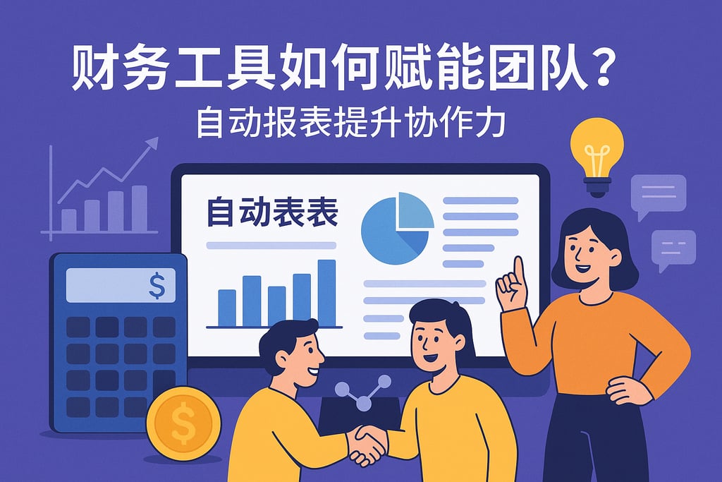 财务工具如何赋能团队？自动报表提升协作力