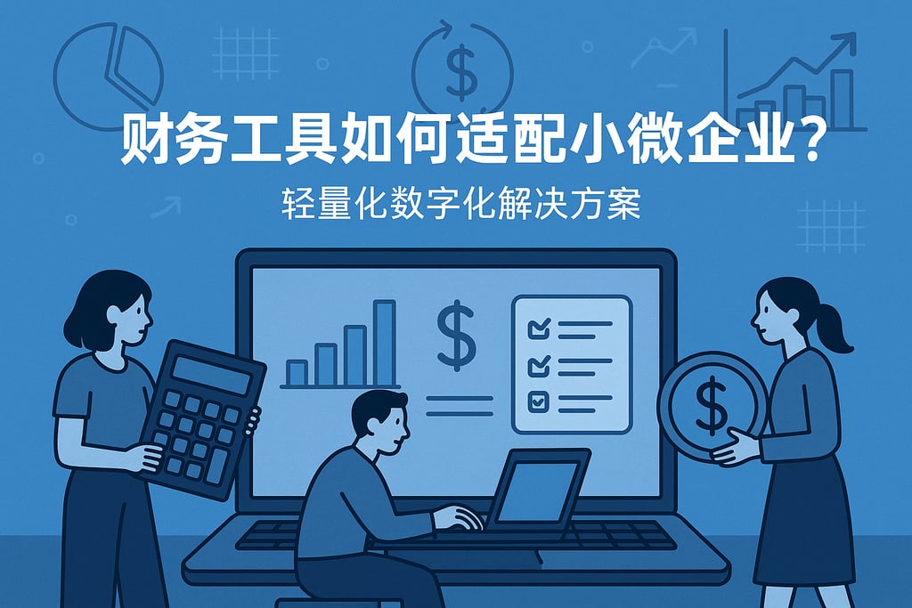 财务工具如何适配小微企业？轻量化数字化解决方案