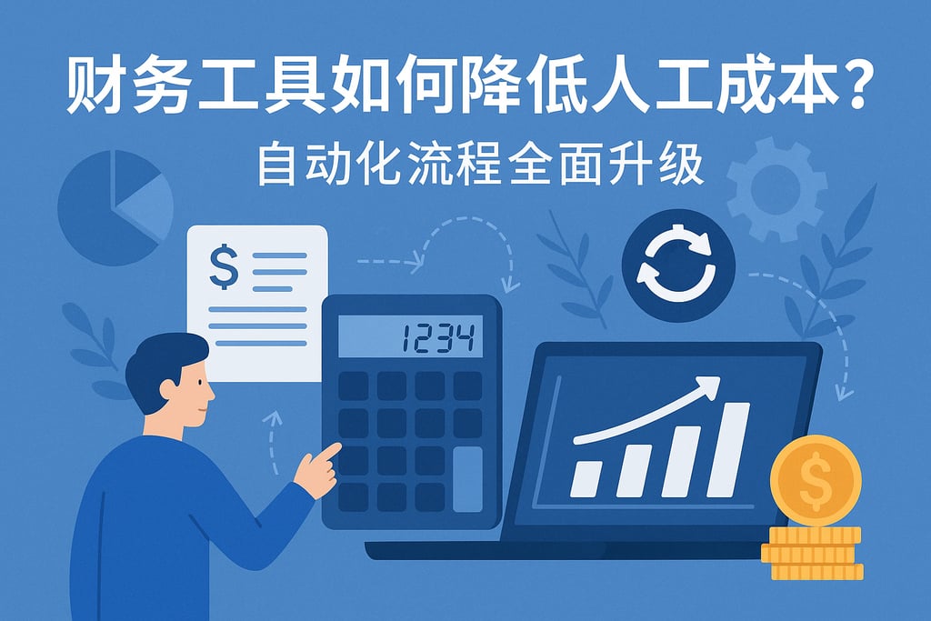 财务工具如何降低人工成本？自动化流程全面升级