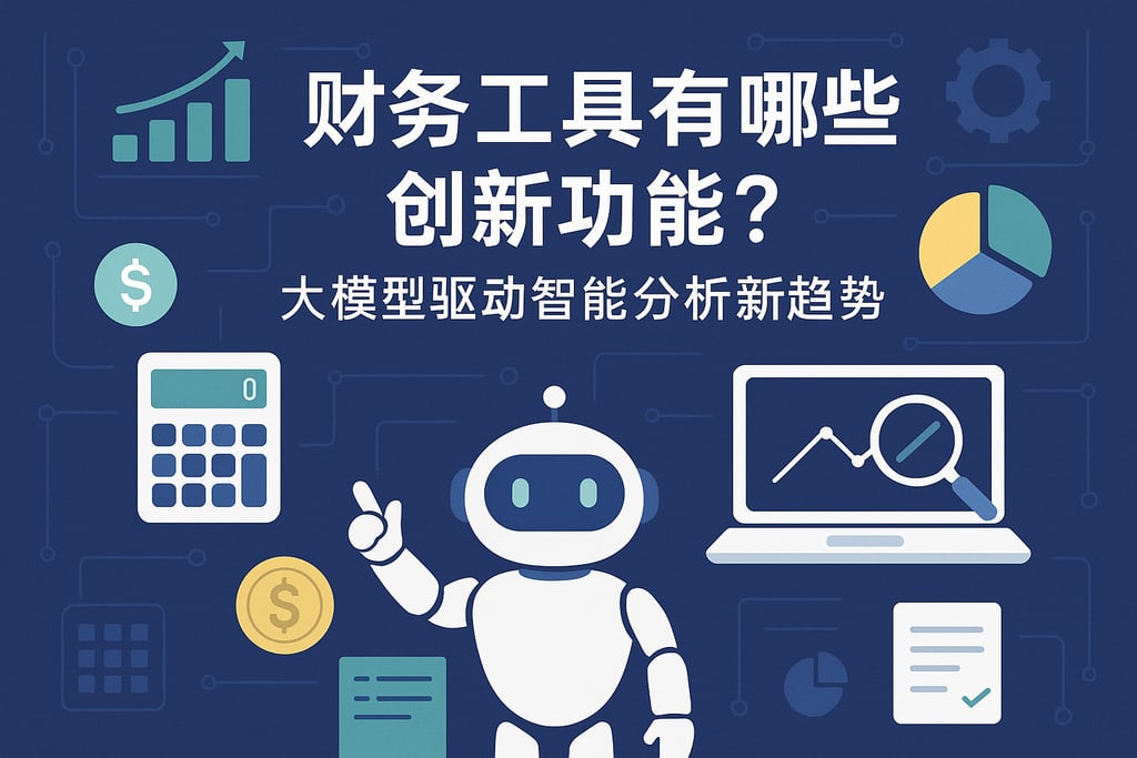 财务工具有哪些创新功能？大模型驱动智能分析新趋势