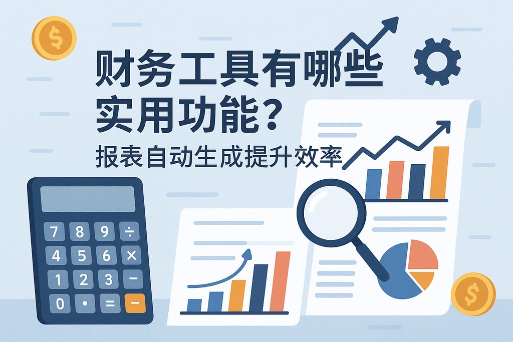 财务工具有哪些实用功能？报表自动生成提升效率