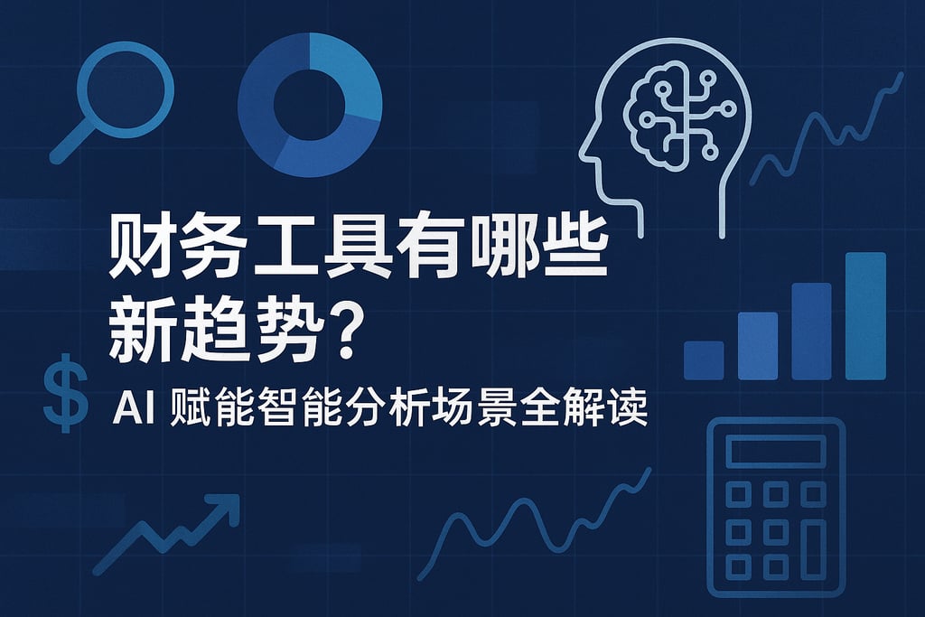 财务工具有哪些新趋势？AI赋能智能分析场景全解读