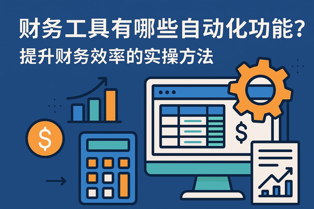 财务工具有哪些自动化功能？提升财务效率的实操方法
