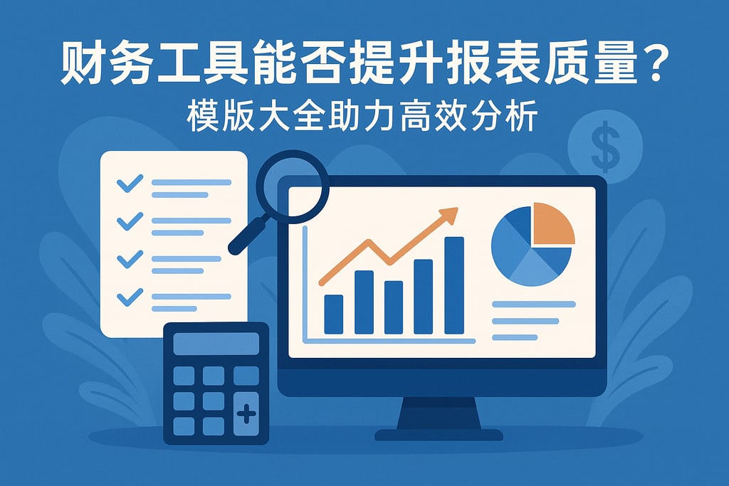 财务工具能否提升报表质量？模板大全助力高效分析