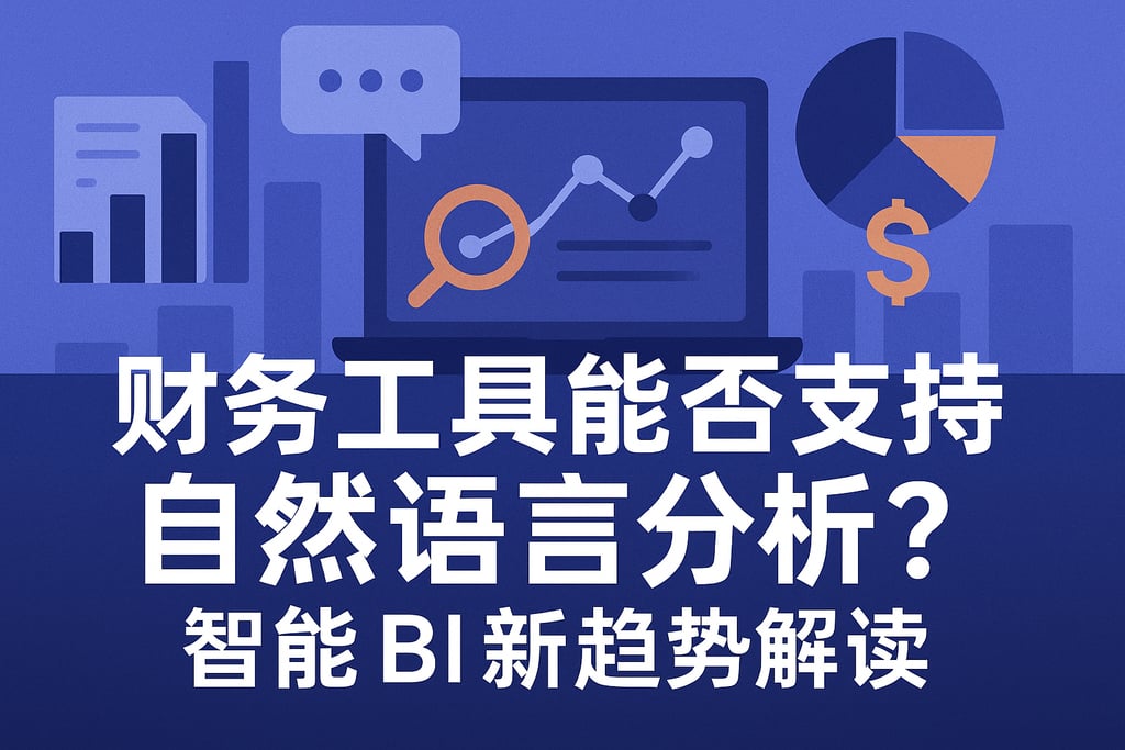 财务工具能否支持自然语言分析？智能BI新趋势解读