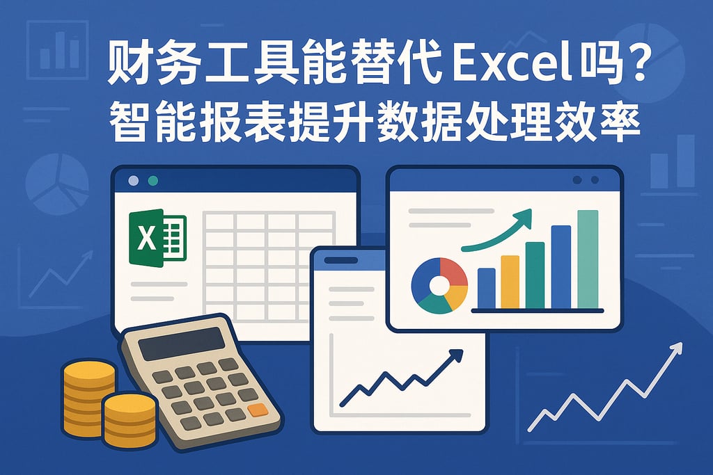 财务工具能替代Excel吗？智能报表提升数据处理效率