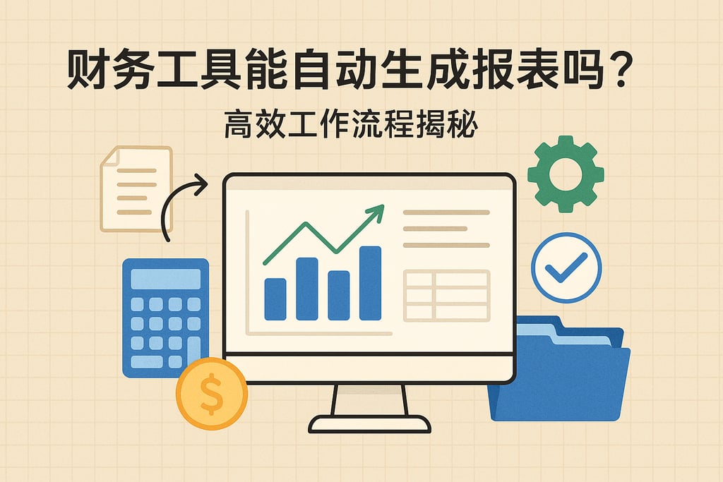 财务工具能自动生成报表吗？高效工作流程揭秘