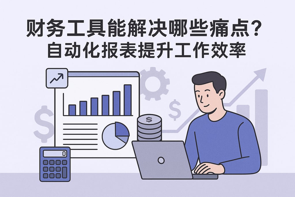 财务工具能解决哪些痛点？自动化报表提升工作效率