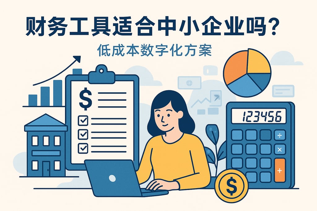 财务工具适合中小企业吗？低成本数字化方案