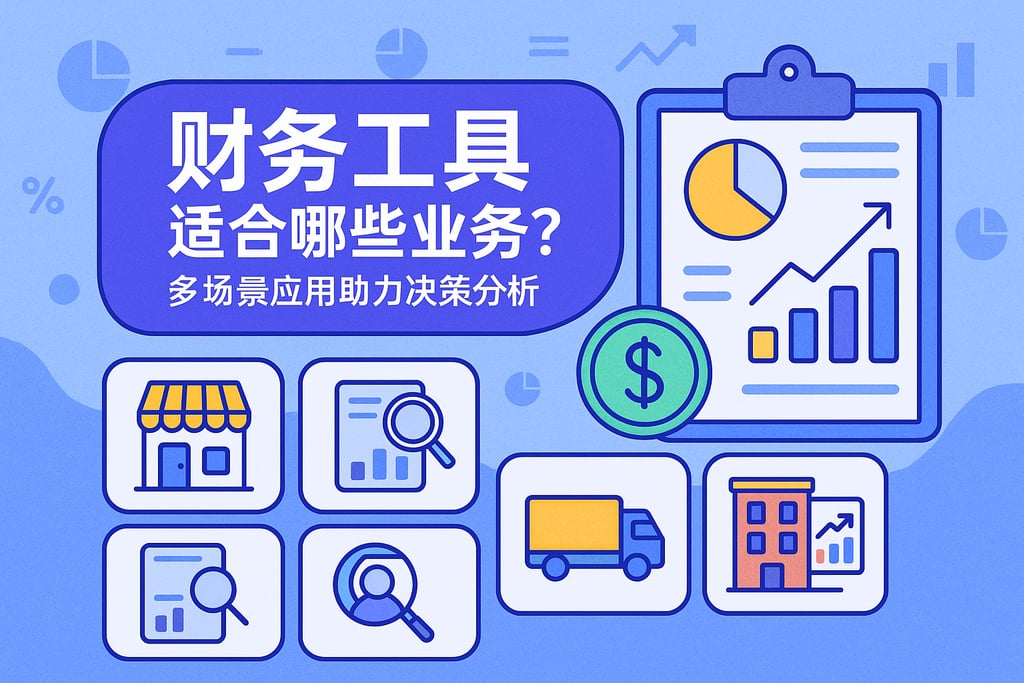 财务工具适合哪些业务？多场景应用助力决策分析